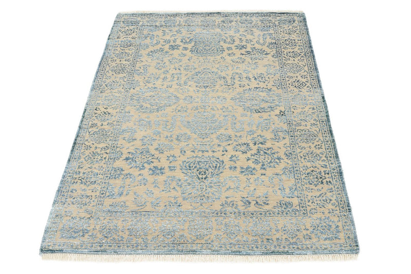 Designer Rug - 148 x 100 cm - light blue