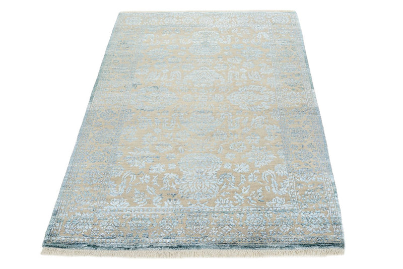 Designer Rug - 148 x 100 cm - light blue