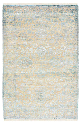 Designer Rug - 152 x 103 cm - light blue