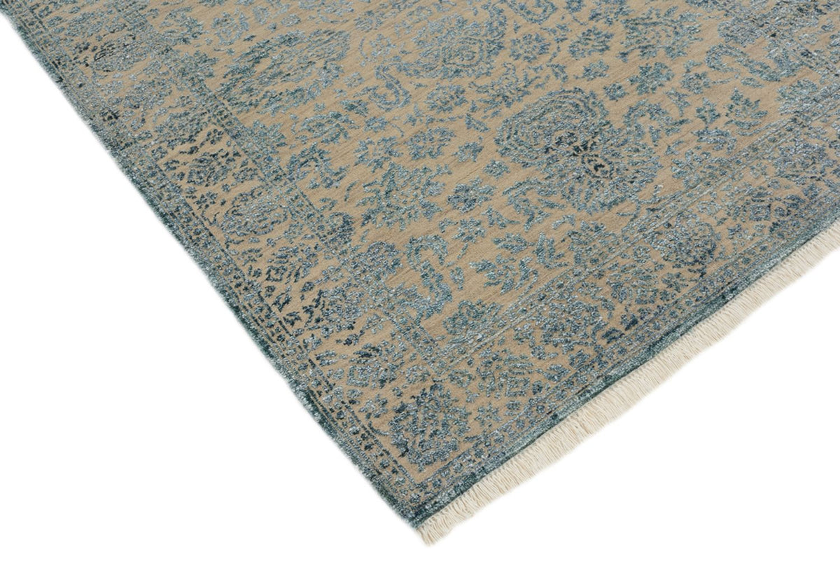 Designer Rug - 151 x 106 cm - light blue