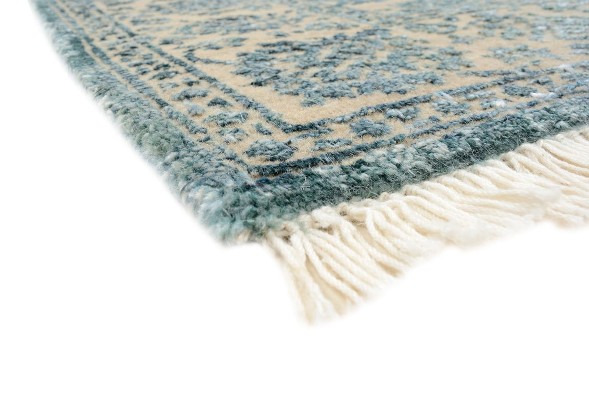 Designer Rug - 151 x 106 cm - light blue