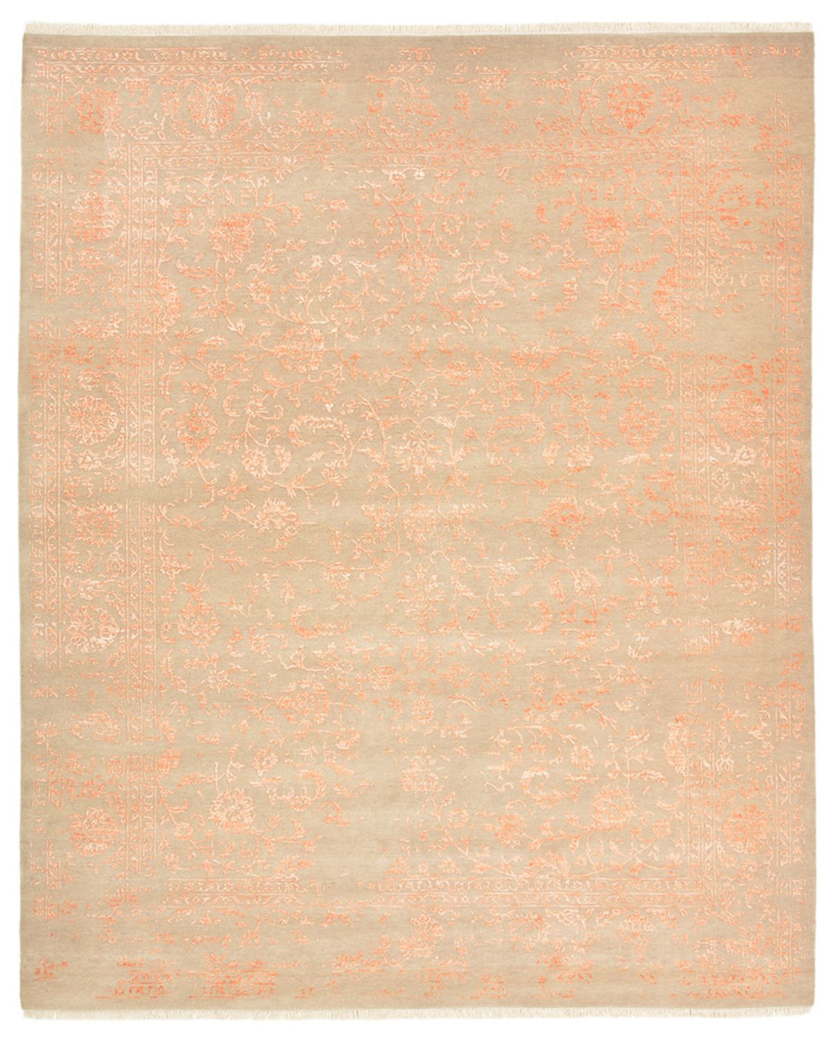Designer Rug - 302 x 248 cm - orange