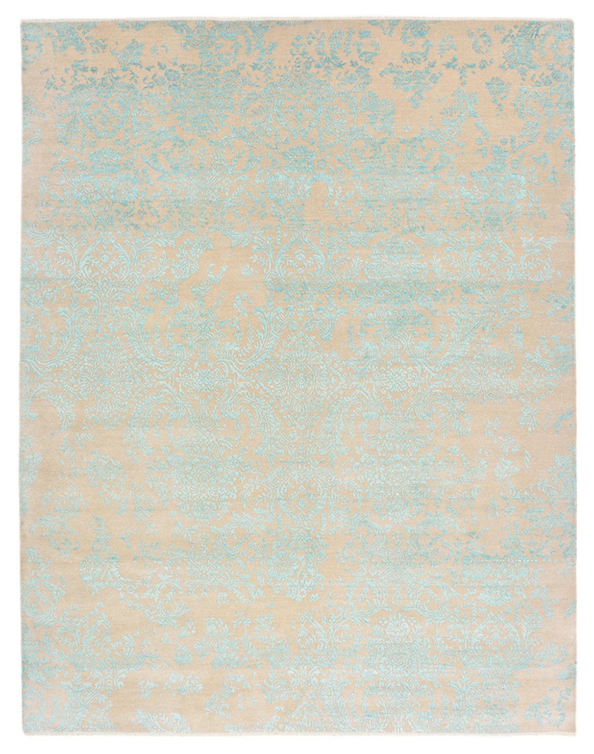Designer Rug - 309 x 244 cm - aqua