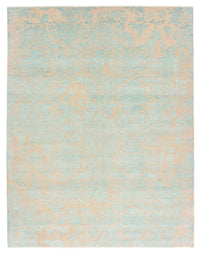 Designer Rug - 309 x 244 cm - aqua