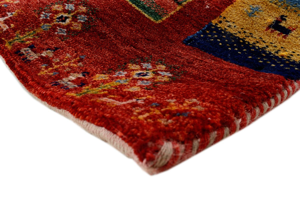 Gabbeh Rug - Loribaft Indus - 204 x 150 cm - multicolored