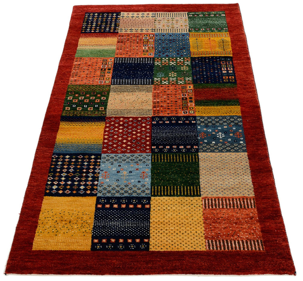 Gabbeh Rug - Loribaft Indus - 162 x 91 cm - multicolored