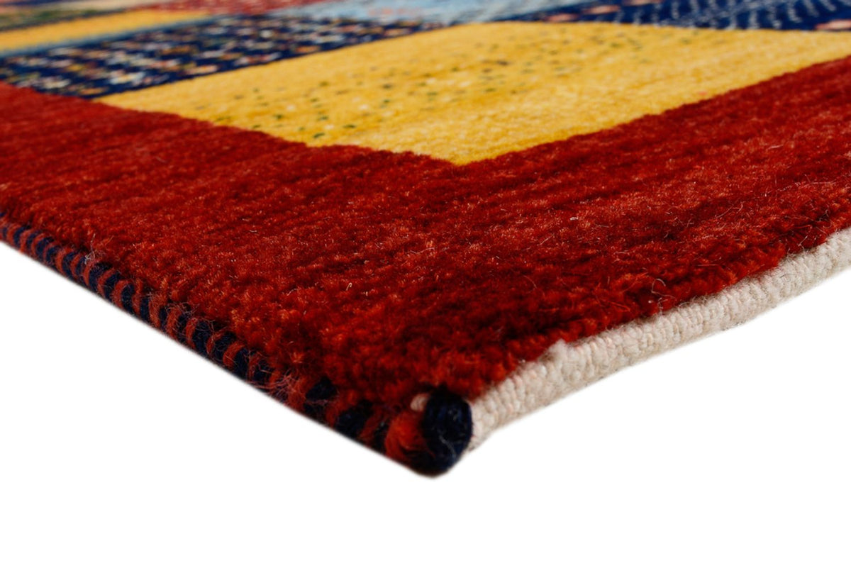 Gabbeh Rug - Loribaft Indus - 162 x 91 cm - multicolored