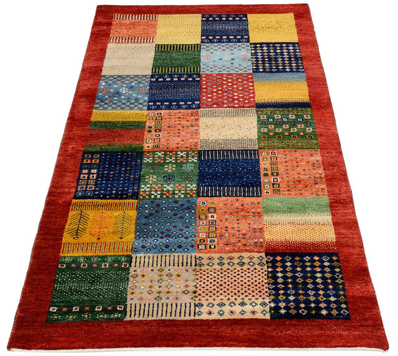 Gabbeh Rug - Loribaft Indus - 162 x 91 cm - multicolored