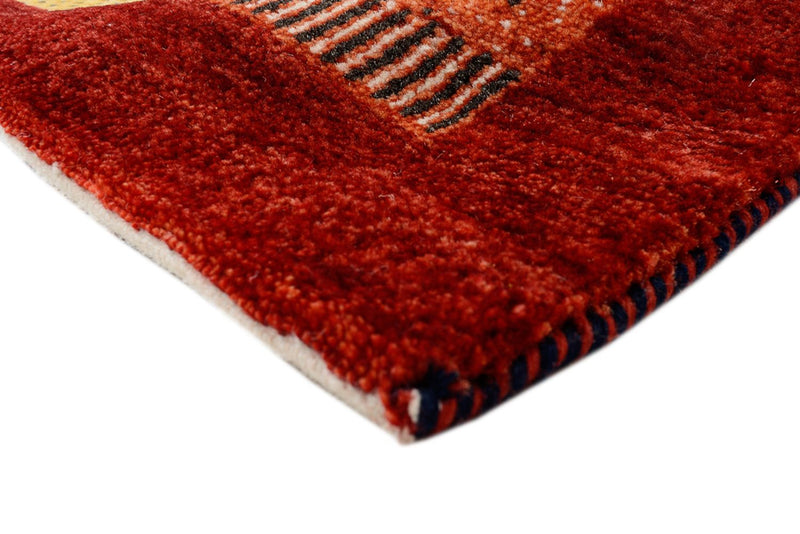 Gabbeh Rug - Loribaft Indus - 162 x 91 cm - multicolored