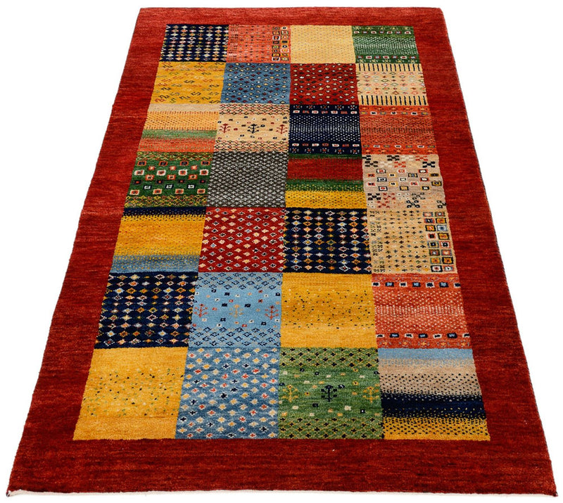 Gabbeh Rug - Loribaft Indus - 163 x 96 cm - multicolored