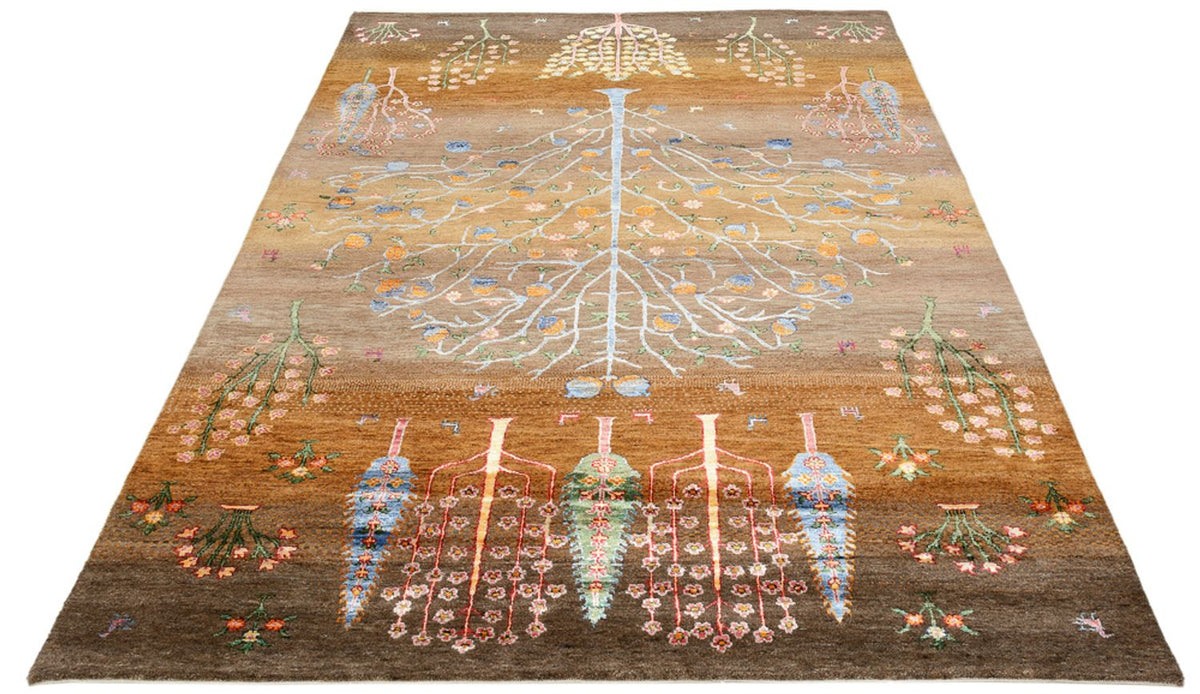 Gabbeh Rug - Loribaft Indus - 244 x 174 cm - multicolored