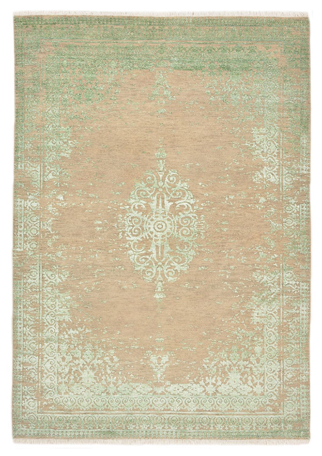Designer Rug - 239 x 171 cm - dark beige