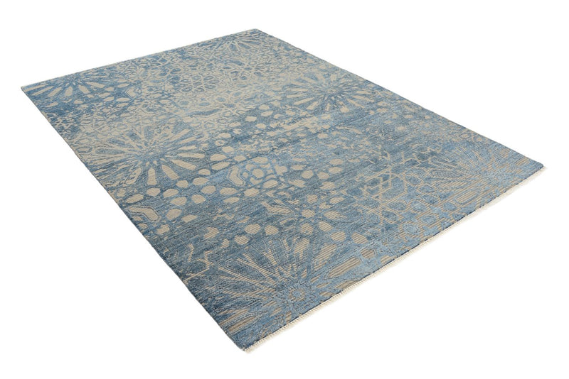 Designer Rug - 240 x 173 cm - sea blue