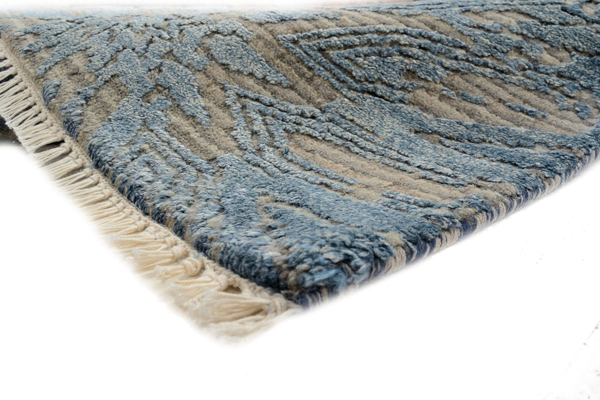 Designer Rug - 240 x 173 cm - sea blue
