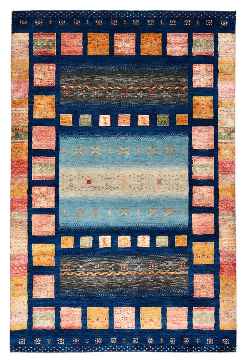 Gabbeh Rug - Loribaft Indus - 187 x 125 cm - multicolored