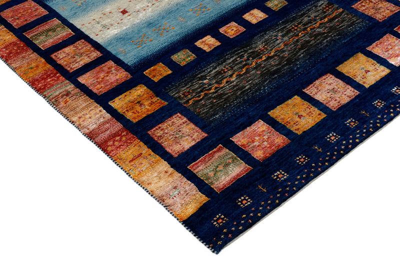 Gabbeh Rug - Loribaft Indus - 187 x 125 cm - multicolored