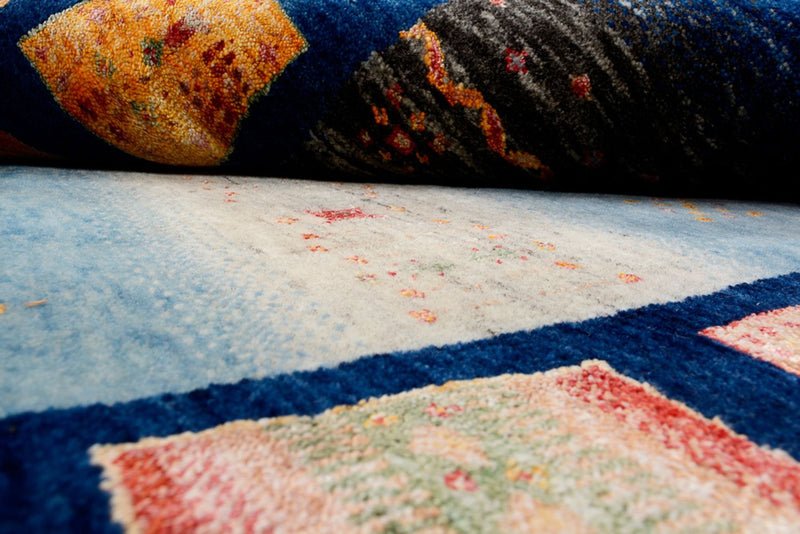 Gabbeh Rug - Loribaft Indus - 187 x 125 cm - multicolored