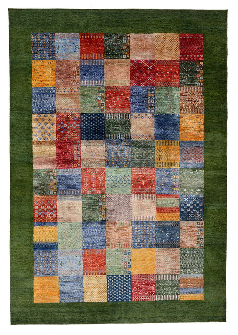 Gabbeh Rug - Loribaft Indus - 246 x 171 cm - multicolored