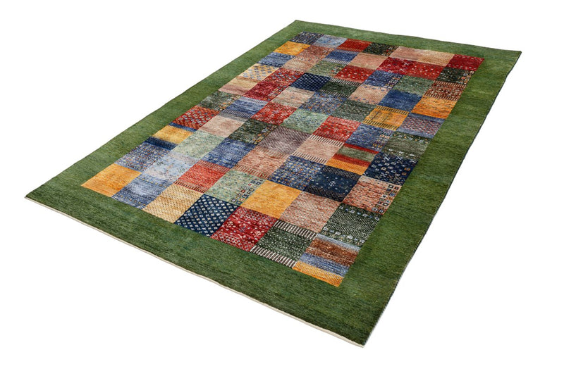 Gabbeh Rug - Loribaft Indus - 246 x 171 cm - multicolored