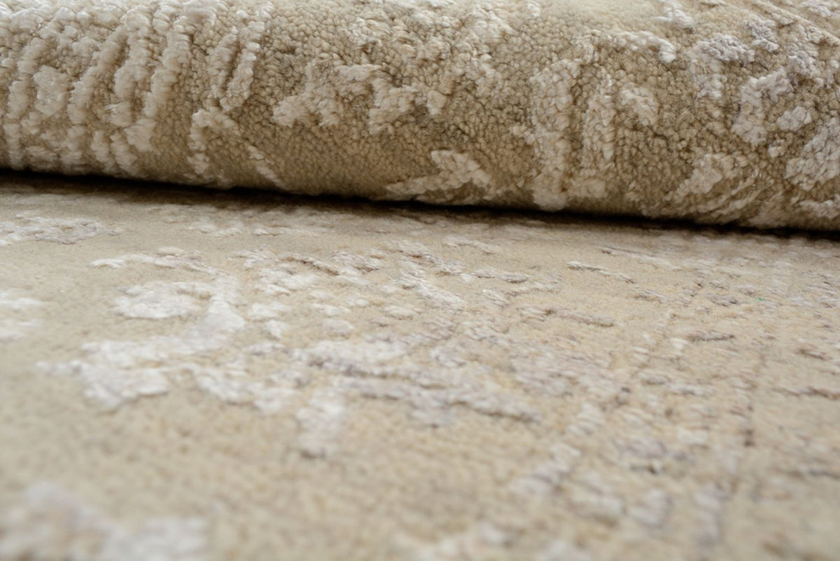 Designer Rug - 153 x 94 cm - dark beige