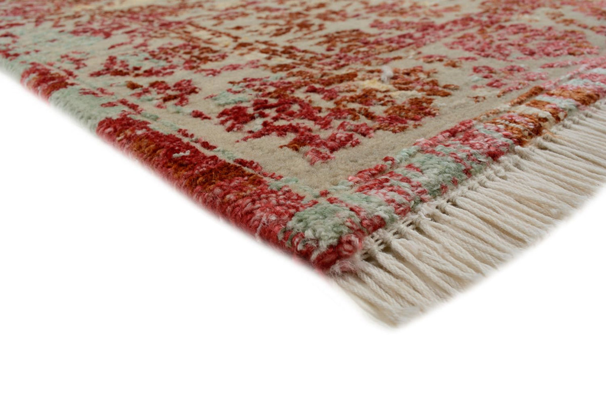 Designer Rug - 134 x 71 cm - light red
