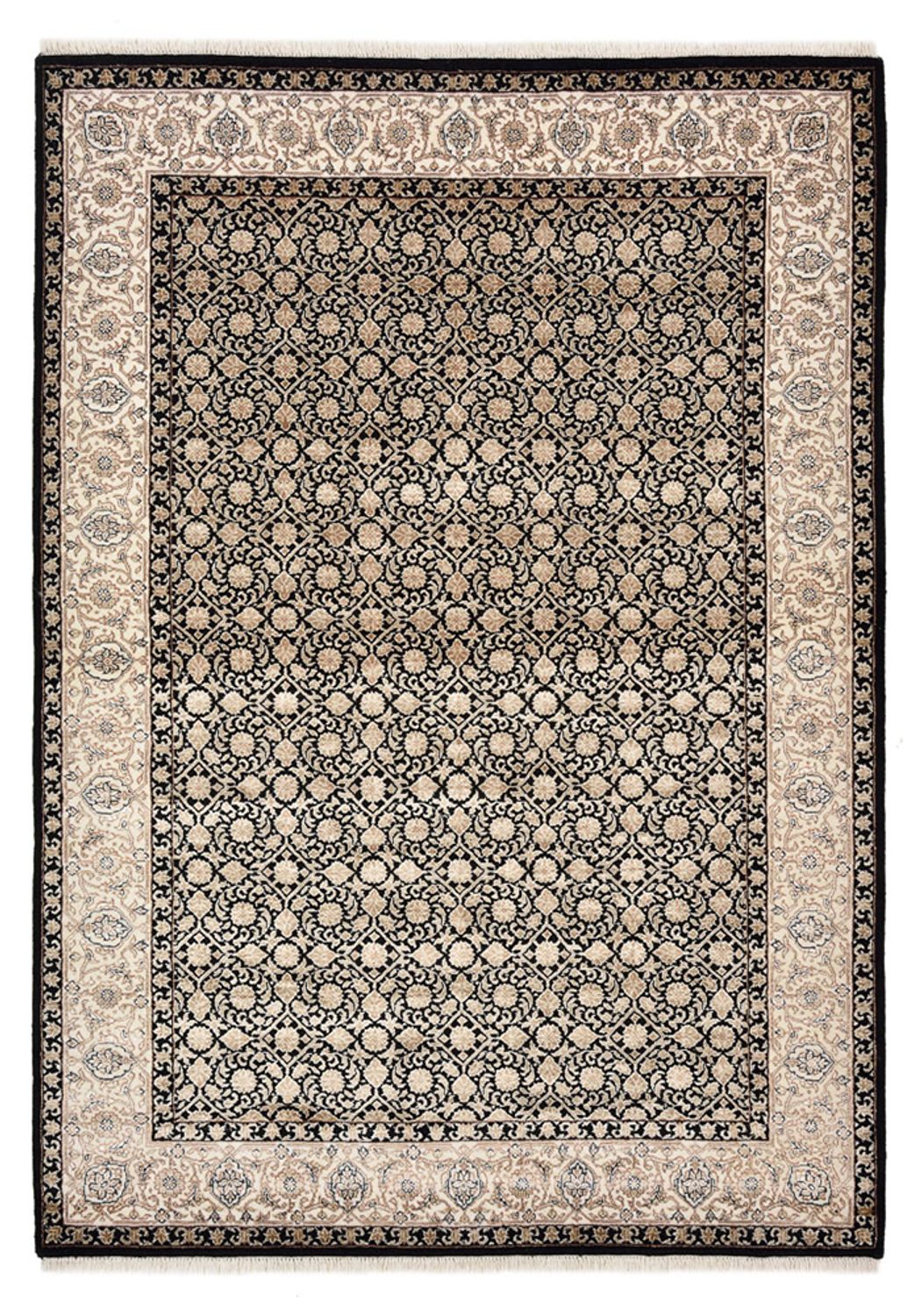 Oriental Rug - Bidjar - Indus - 203 x 144 cm - dark beige
