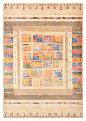 Gabbeh Rug - Loribaft Indus - 244 x 171 cm - multicolored