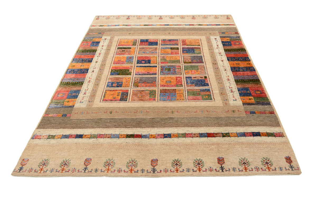 Gabbeh Rug - Loribaft Indus - 244 x 171 cm - multicolored