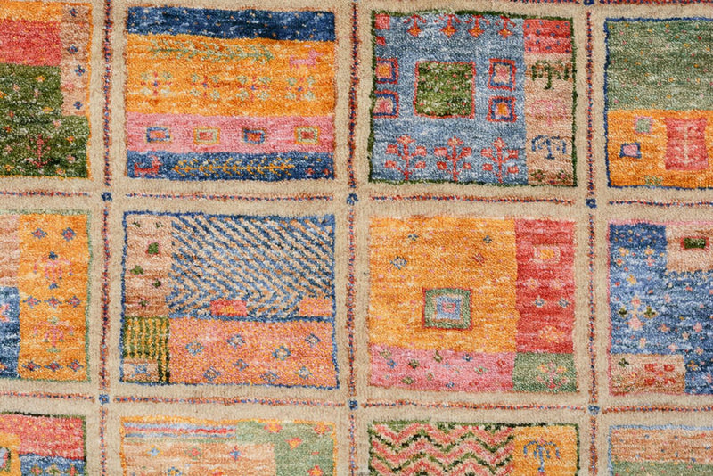 Gabbeh Rug - Loribaft Indus - 244 x 171 cm - multicolored