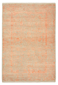 Designer Rug - 181 x 127 cm - orange