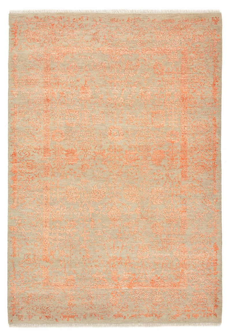 Designer Rug - 181 x 127 cm - orange