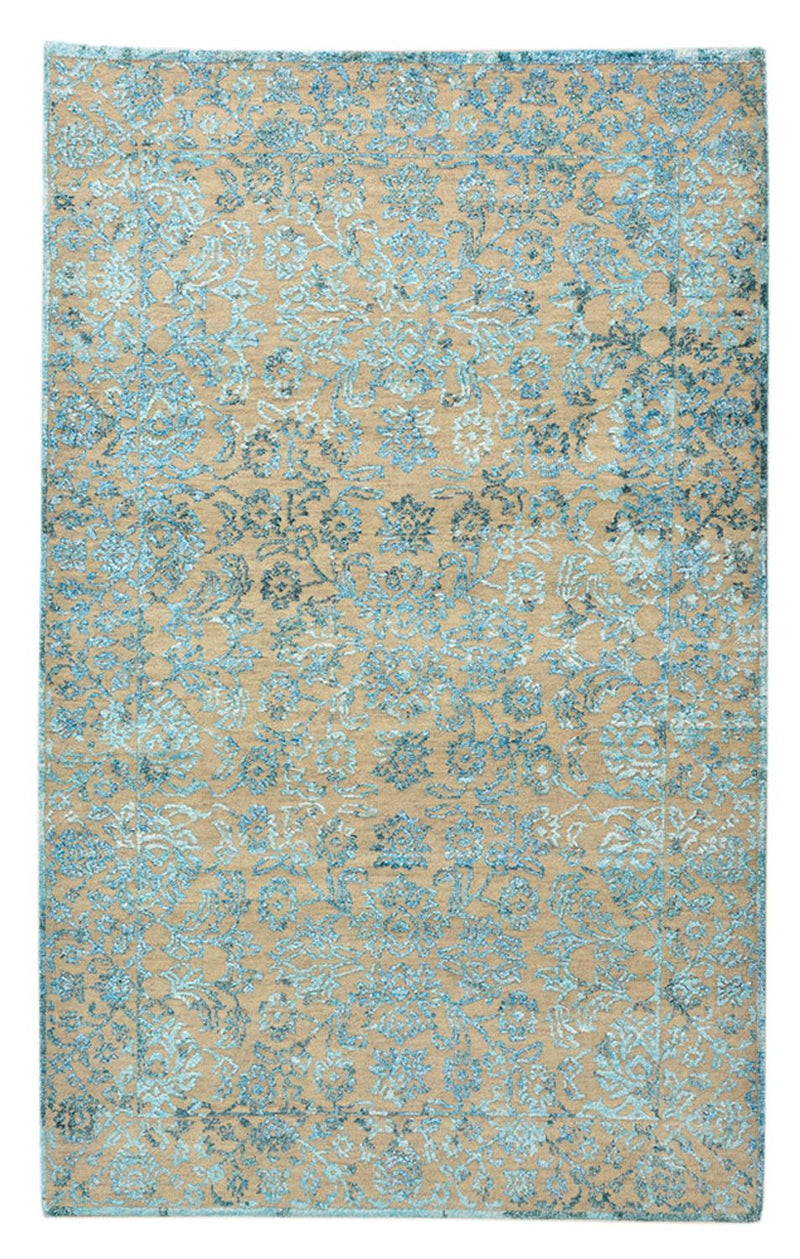 Designer Rug - 150 x 95 cm - light blue
