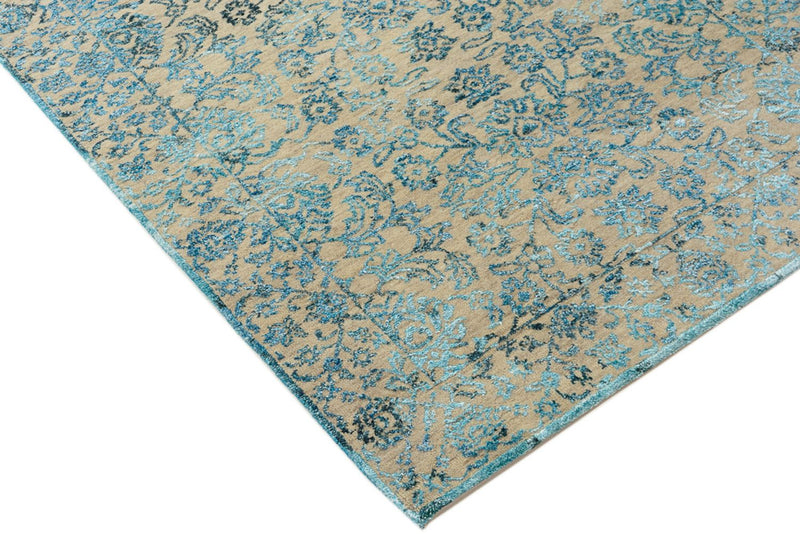 Designer Rug - 150 x 95 cm - light blue