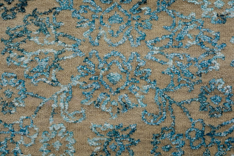 Designer Rug - 150 x 95 cm - light blue