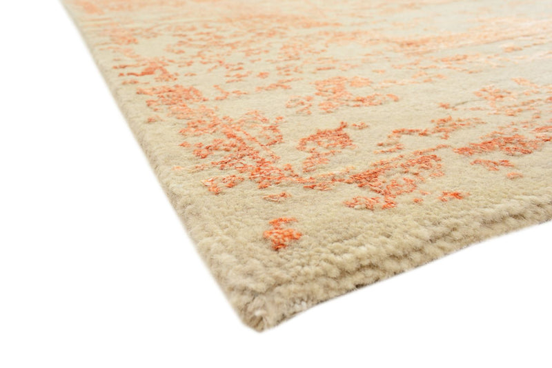Designer Rug - 186 x 151 cm - orange