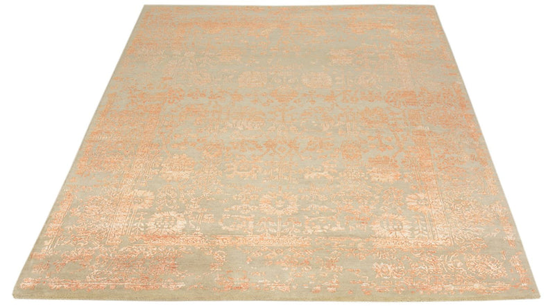 Designer Rug - 186 x 151 cm - orange