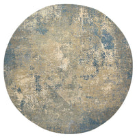 Designer Rug round  - 201 x 199 cm - sand