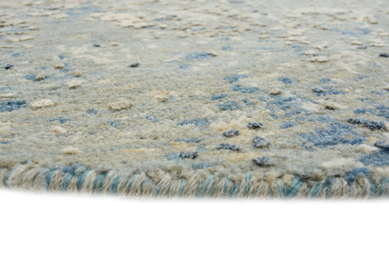 Designer Rug round  - 201 x 199 cm - sand