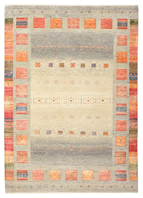 Gabbeh Rug - Loribaft Indus - 244 x 176 cm - multicolored