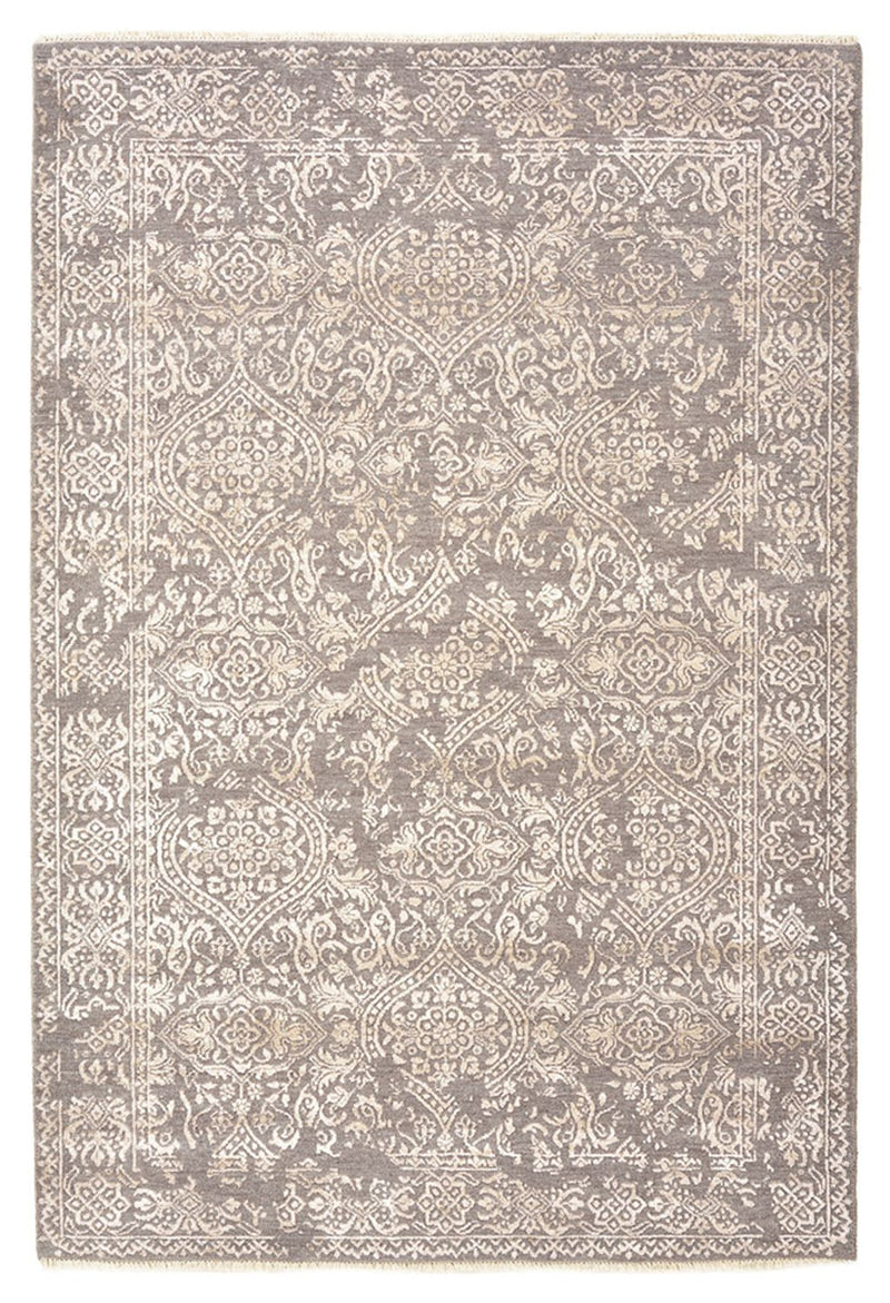 Designer Rug - 181 x 124 cm - light grey
