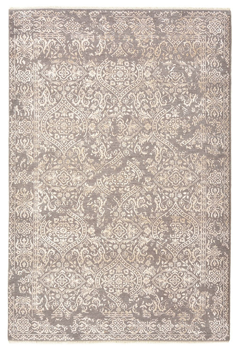 Designer Rug - 184 x 124 cm - light grey