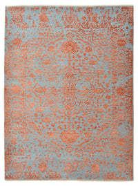 Designer Rug - 208 x 156 cm - orange