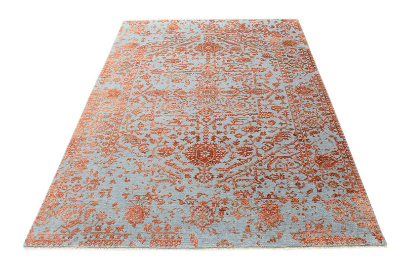 Designer Rug - 208 x 156 cm - orange