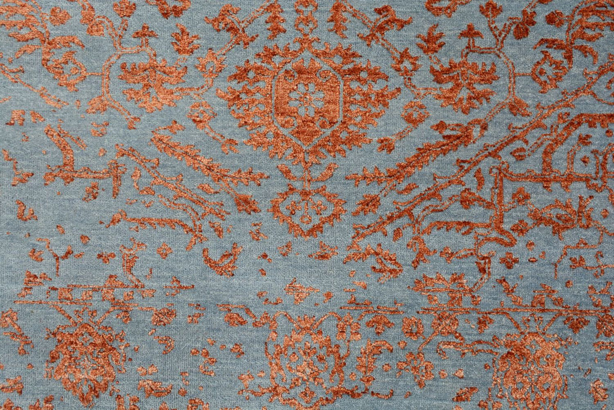 Designer Rug - 208 x 156 cm - orange