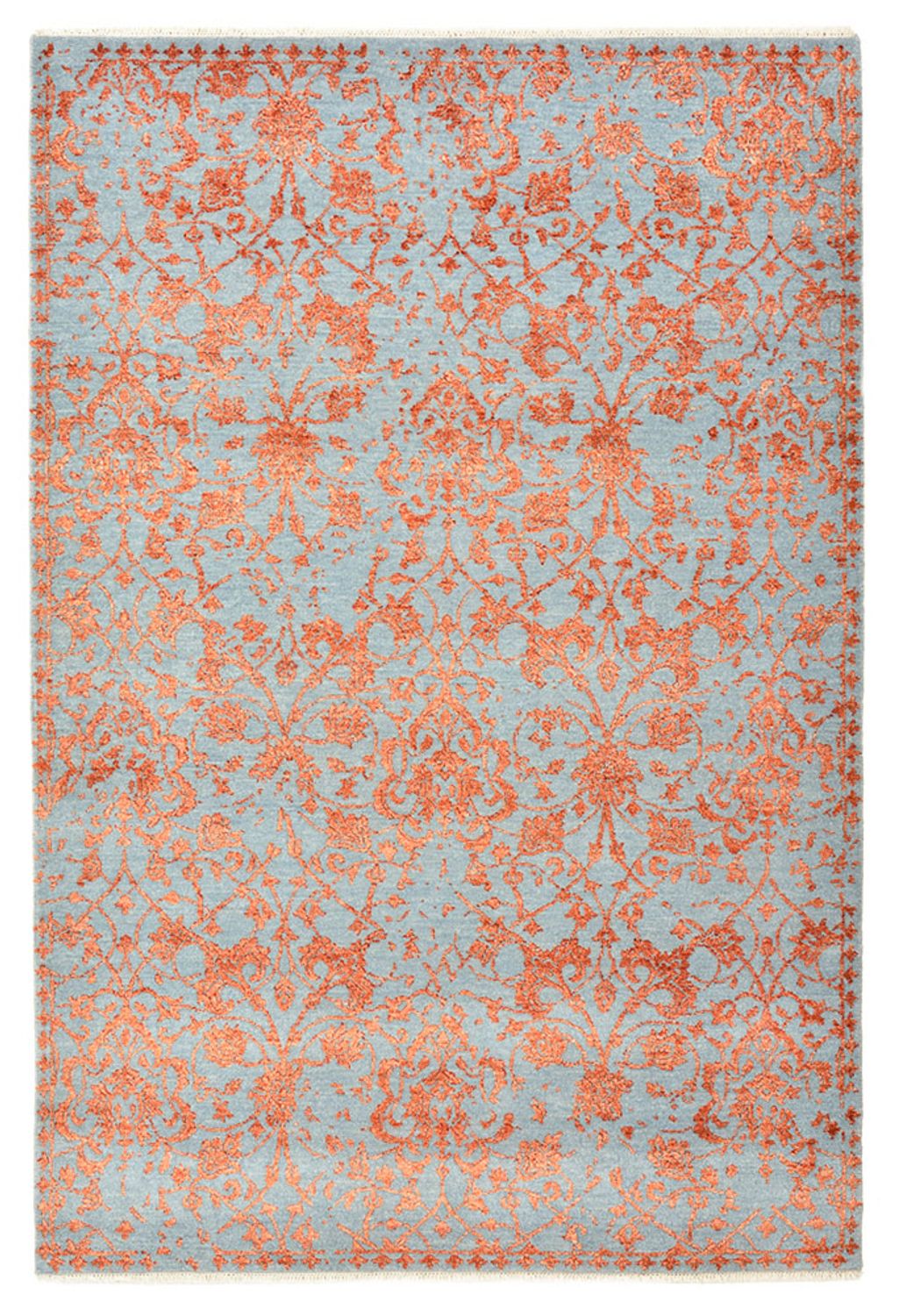 Designer Rug - 184 x 126 cm - orange