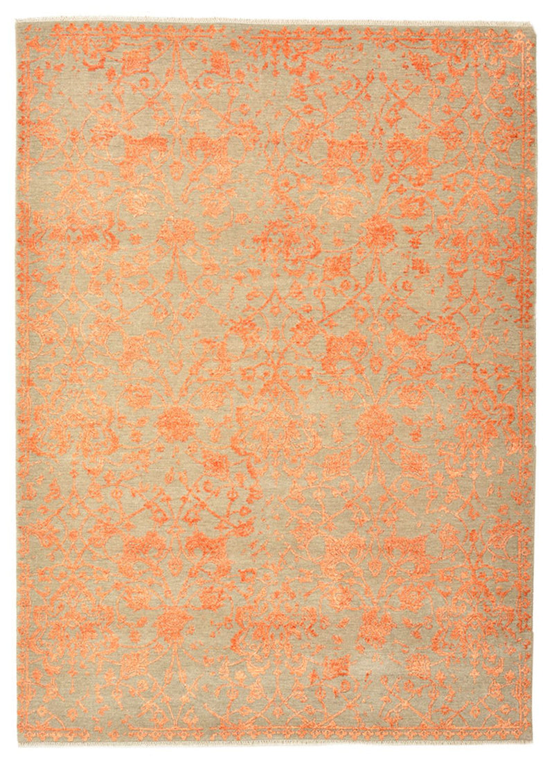 Designer Rug - 212 x 156 cm - orange