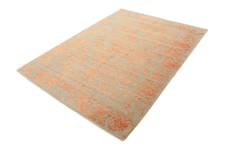 Designer Rug - 211 x 157 cm - orange