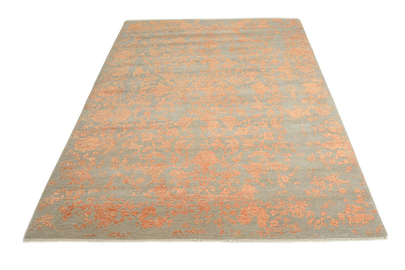 Designer Rug - 210 x 157 cm - orange