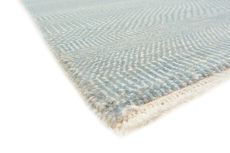 Designer Rug - 313 x 243 cm - light blue