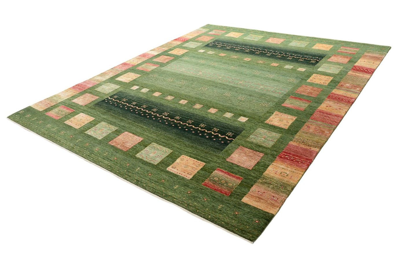 Indo Loribaft Rug 302x248cm - Wool Rug